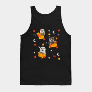 Owls halloween Tank Top